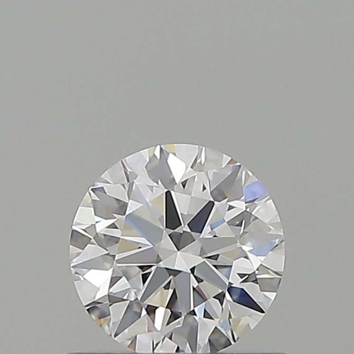 Certified Diamond GIA Carats 0.53 Color D Clarity VVS1  EX  EX  EX Fluorescence FNT Brown No Green No Milky No EyeClean 100%