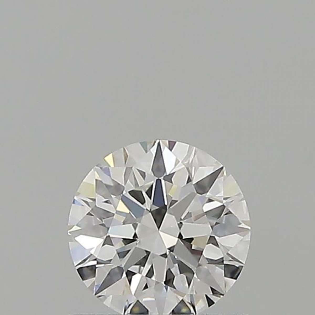 Certified Diamond GIA Carats 0.57 Color F Clarity VVS2  EX  EX  EX Fluorescence FNT Brown No Milky No EyeClean 100%