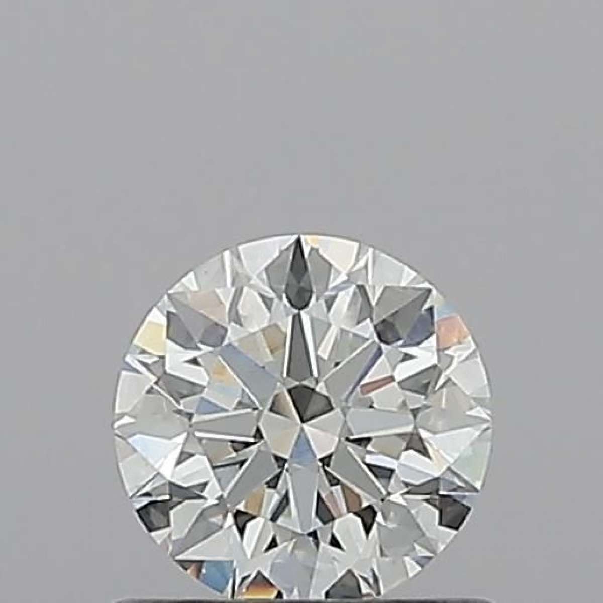 Certified Diamond GIA Carats 0.61 Color H Clarity VS2  EX  EX  EX Fluorescence FNT Brown No Milky No EyeClean 100%