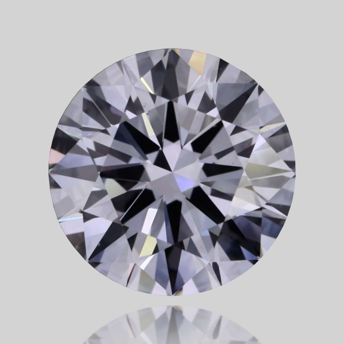 Certified Diamond GIA Carats 0.51 Color D Clarity VS2  EX  EX  EX Fluorescence FNT Brown No Green No Milky No EyeClean 100%