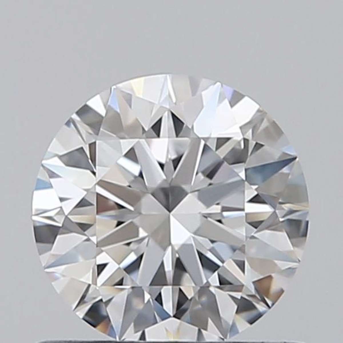 Certified Diamond GIA Carats 0.61 Color D Clarity VVS1  EX  EX  EX Fluorescence FNT Brown No Green No Milky No EyeClean 100%