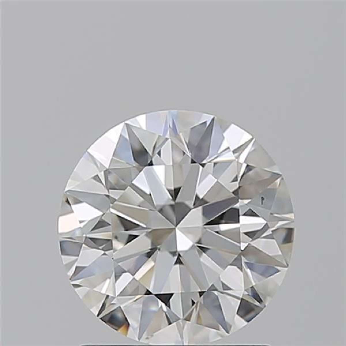 Certified Diamond GIA Carats 1.5 Color F Clarity VS2  EX  EX  EX Fluorescence NON Brown No Milky No EyeClean 100%