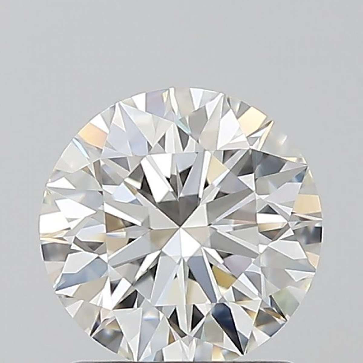 Certified Diamond GIA Carats 1.26 Color H Clarity VVS2  EX  EX  EX Fluorescence NON Brown No Green No Milky No EyeClean 100%