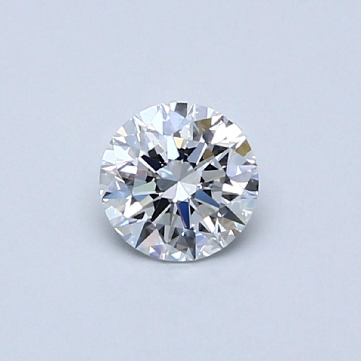 Certified Diamond GIA Carats 0.41 Color E Clarity VVS1  EX  EX  EX Fluorescence FNT Brown No Green No Milky No EyeClean 100%