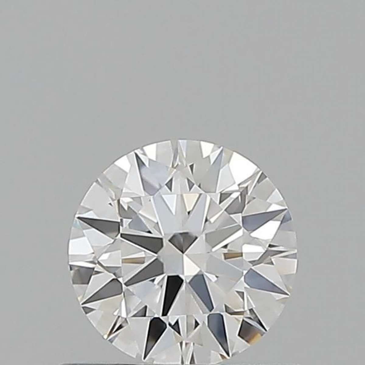 Certified Diamond GIA Carats 0.6 Color F Clarity VVS2  EX  EX  EX Fluorescence NON Brown No Milky No EyeClean 100%