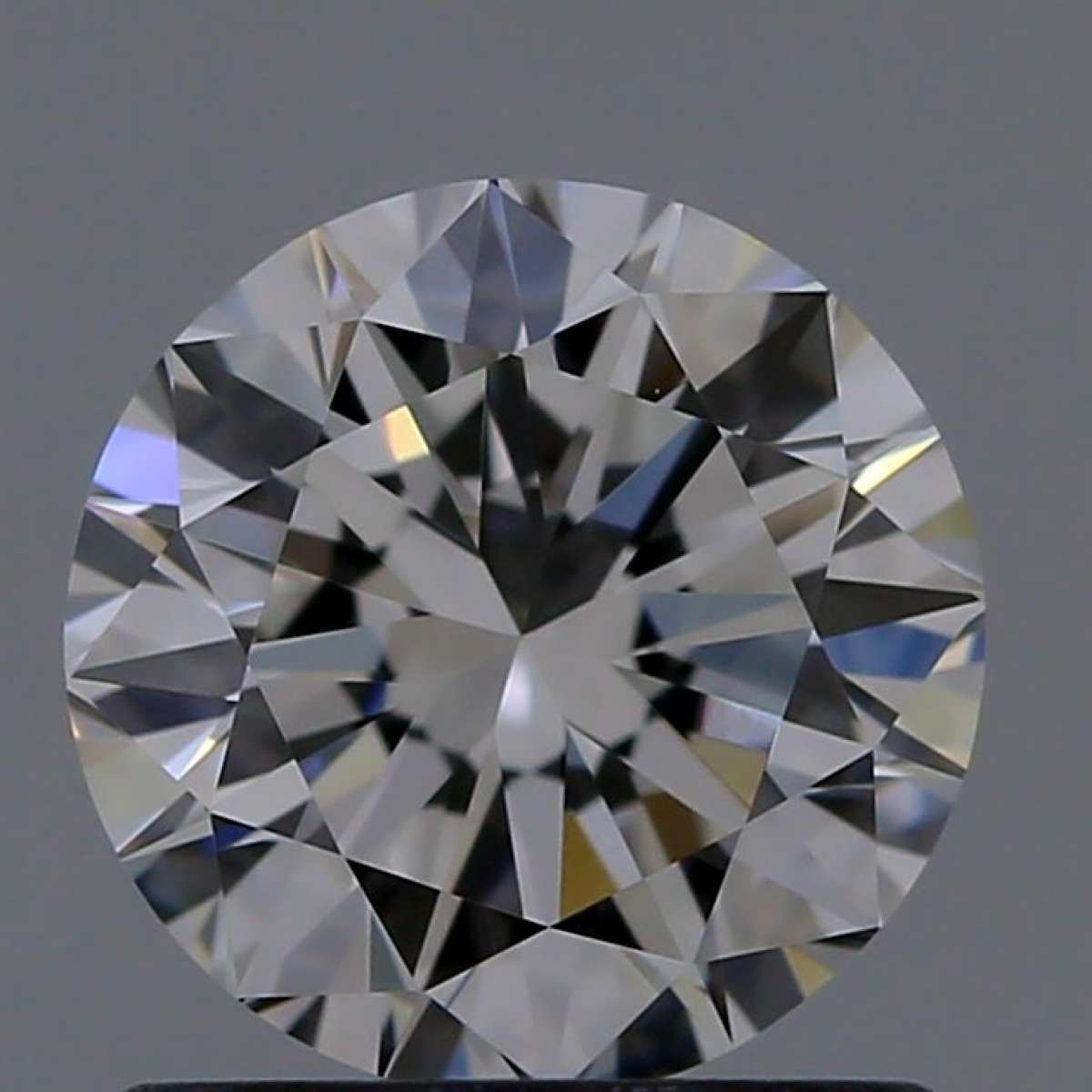 Certified Diamond GIA Carats 1.0 Color F Clarity VVS2  EX  EX  EX Fluorescence FNT Brown No Milky No EyeClean 100%