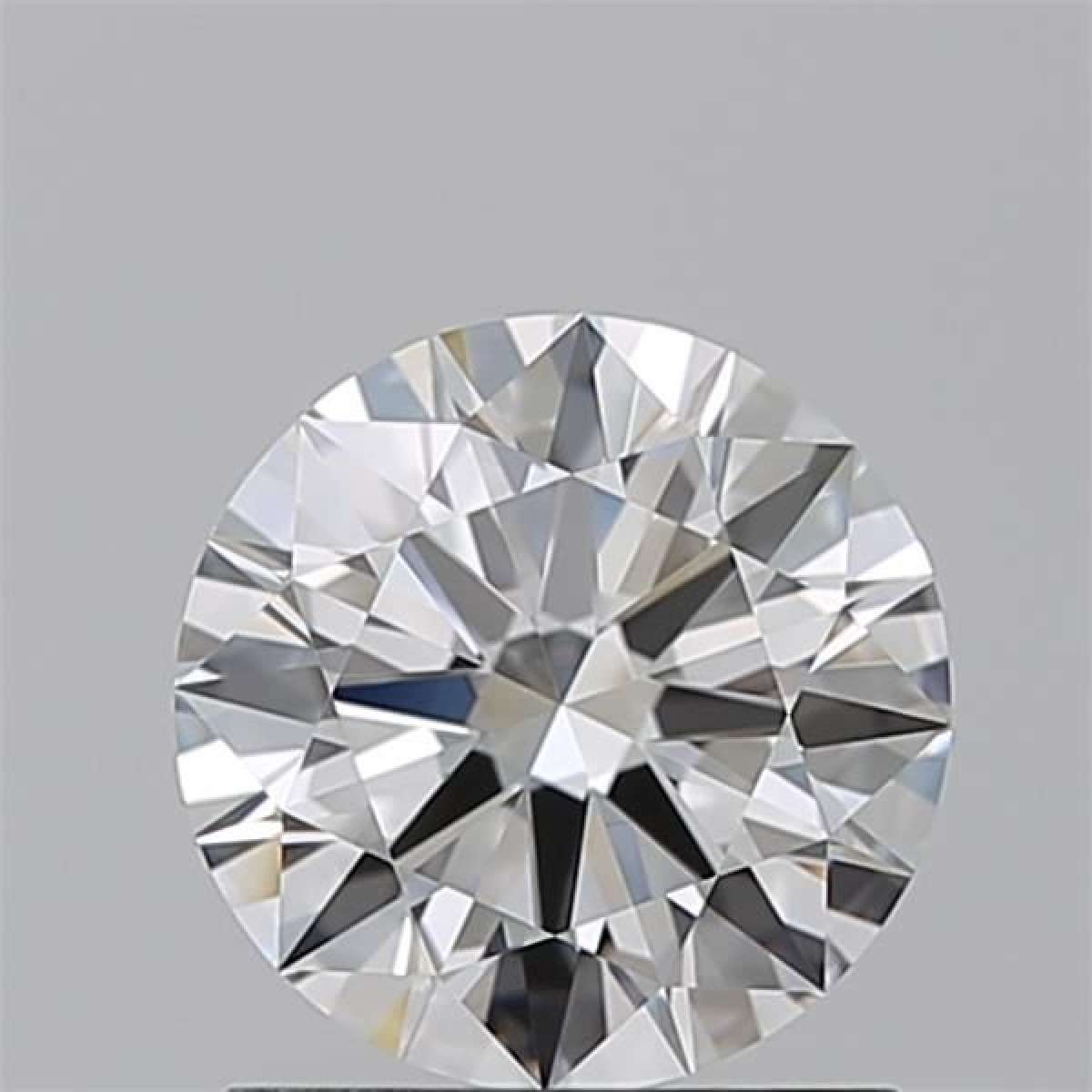 Certified Diamond GIA Carats 1.12 Color F Clarity VVS1  EX  EX  EX Fluorescence NON Brown No Milky No EyeClean 100%