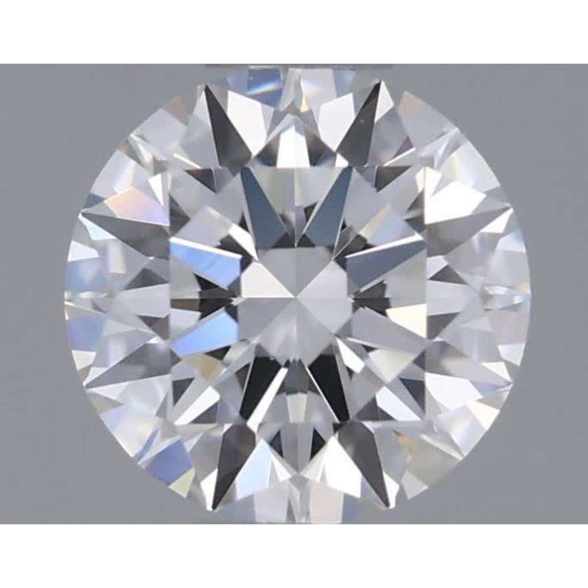 Certified Diamond GIA Carats 0.5 Color F Clarity VVS1  EX  EX  EX Fluorescence FNT Brown No Green No Milky No EyeClean 100%