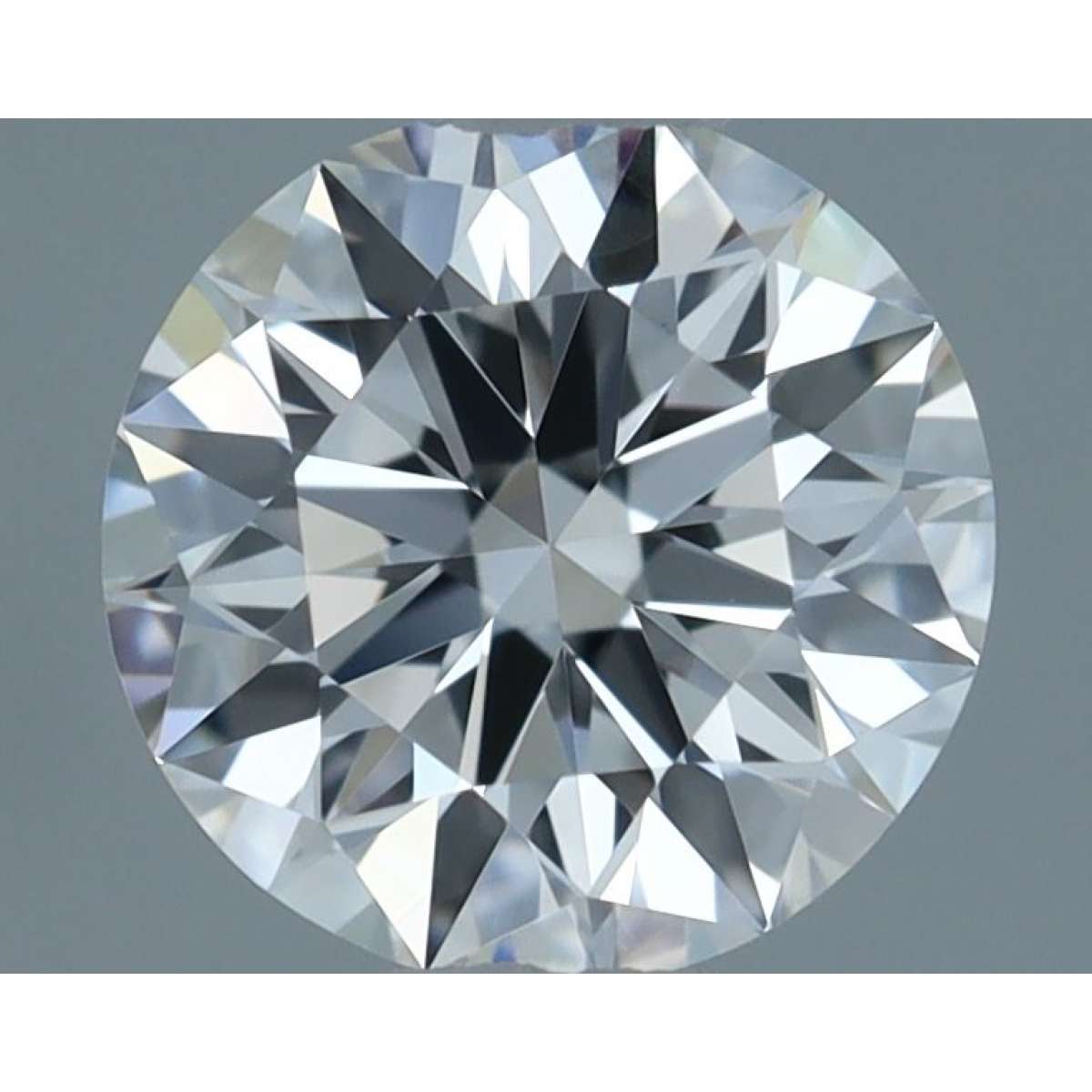 Certified Diamond GIA Carats 0.6 Color F Clarity VVS2  EX  EX  EX Fluorescence NON Brown No Green No Milky No EyeClean 100%