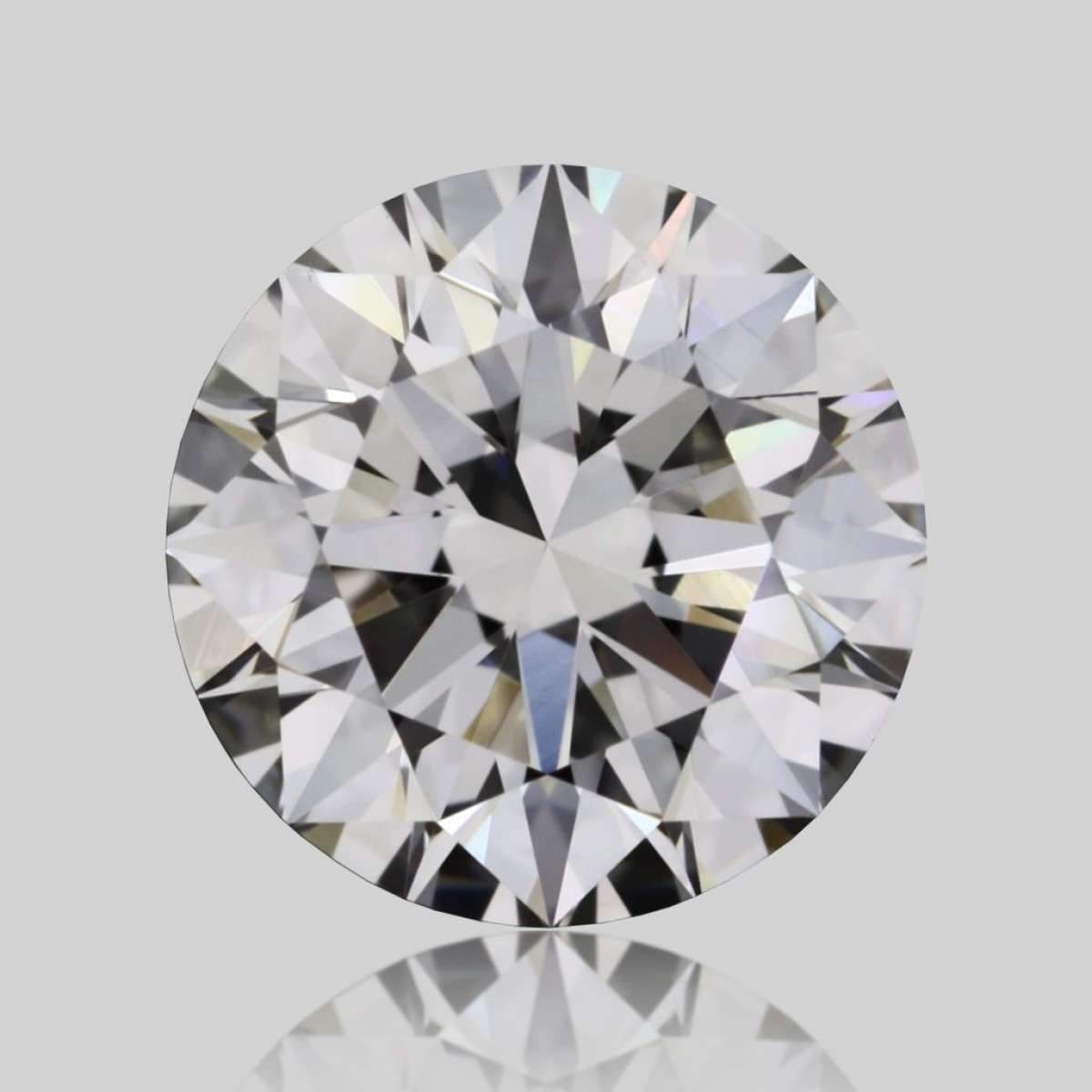 Certified Diamond GIA Carats 0.57 Color F Clarity VS1  EX  EX  EX Fluorescence NON Brown No Green No Milky No EyeClean 100%