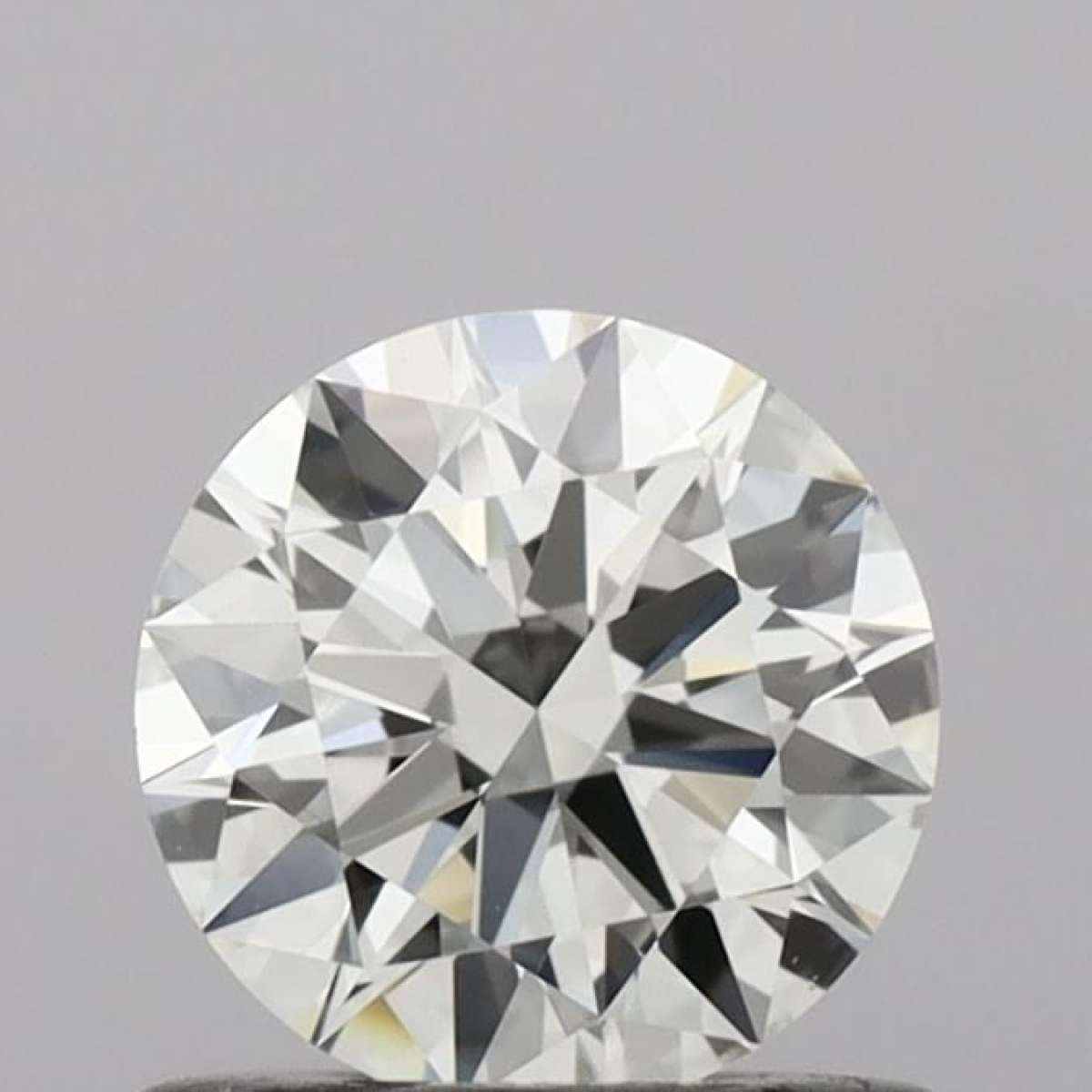 Certified Diamond IGI Carats 0.61 Color H Clarity VVS2  EX  EX  EX Fluorescence NON Brown No Green No Milky No EyeClean 100%