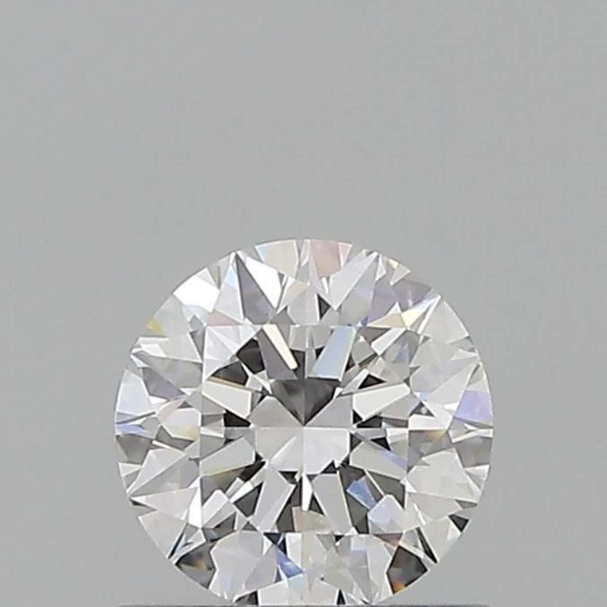 Certified Diamond GIA Carats 0.59 Color F Clarity VVS1  EX  EX  EX Fluorescence FNT Brown No Milky No EyeClean 100%