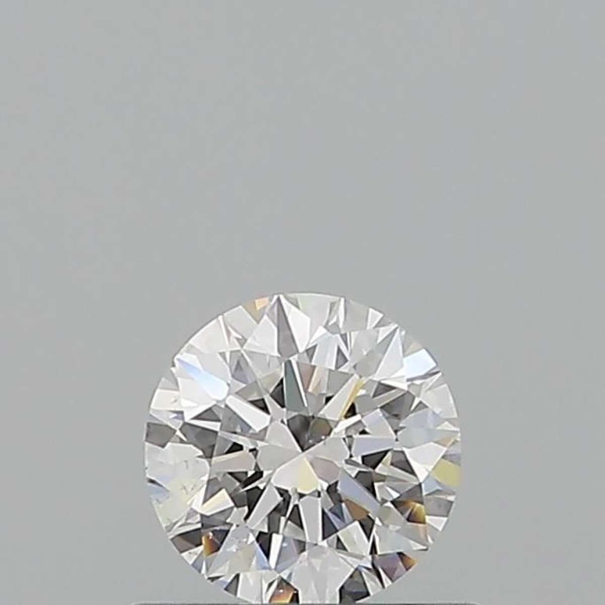 Certified Diamond GIA Carats 0.6 Color D Clarity VS2  EX  EX  EX Fluorescence NON Brown No Green No Milky No EyeClean 100%