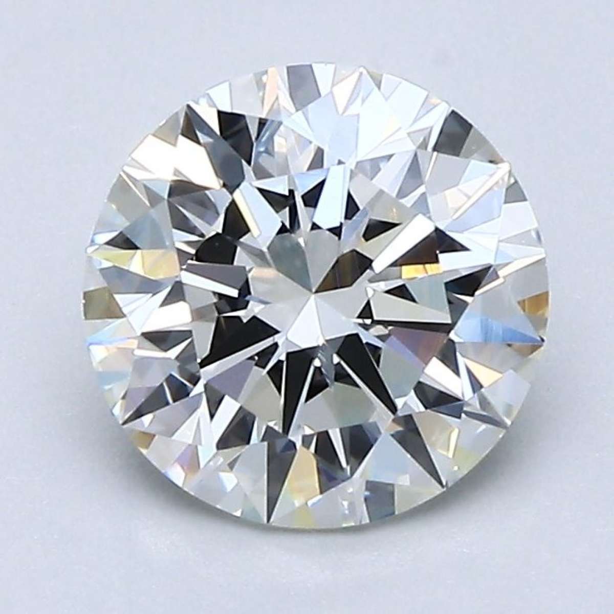 Certified Diamond GIA Carats 1.65 Color H Clarity VVS2  EX  EX  EX Fluorescence NON Brown No Green No Milky No EyeClean 100%