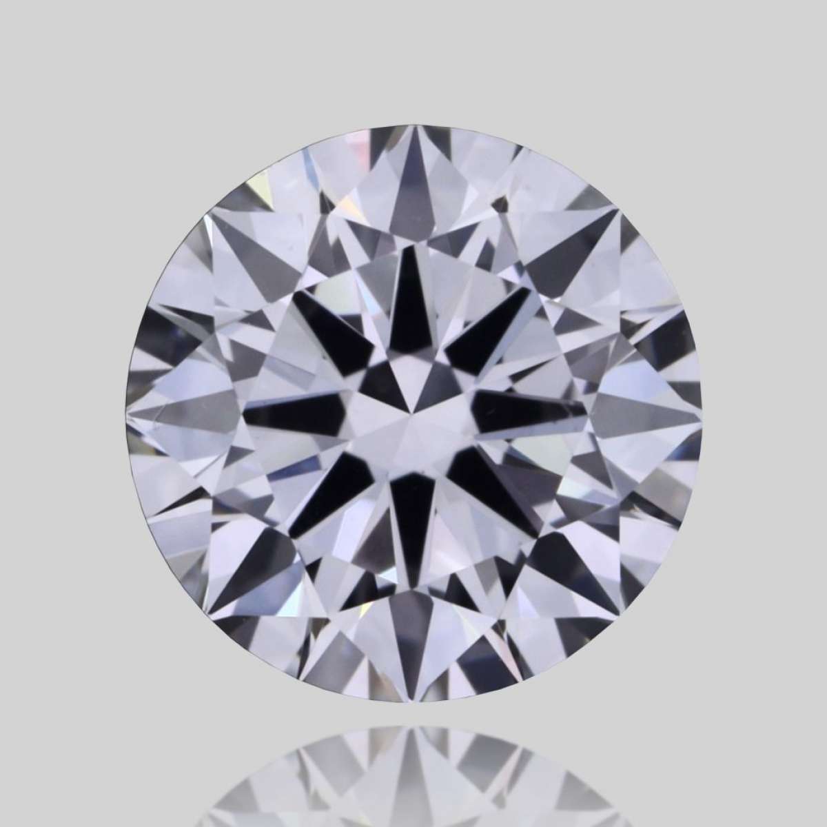 Certified Diamond GIA Carats 0.5 Color F Clarity VVS2  EX  EX  EX Fluorescence FNT Brown No Green No Milky No EyeClean 100%