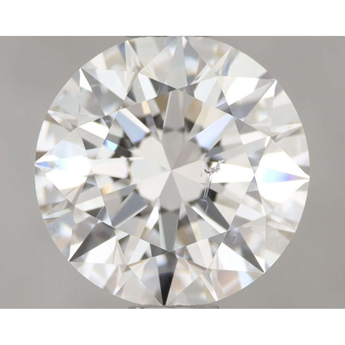 Certified Diamond GIA Carats 1.0 Color F Clarity SI2  EX  EX  EX Fluorescence NON Brown No Green No Milky No EyeClean 100%