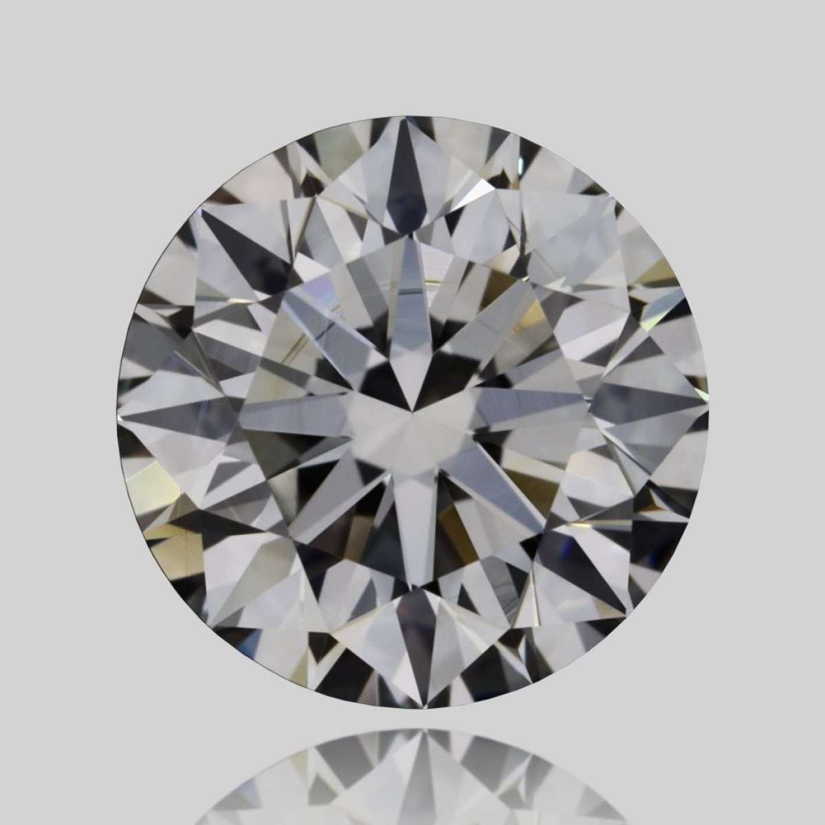 Certified Diamond GIA Carats 1.01 Color F Clarity VVS2  EX  EX  EX Fluorescence NON Brown No Green No Milky No EyeClean 100%