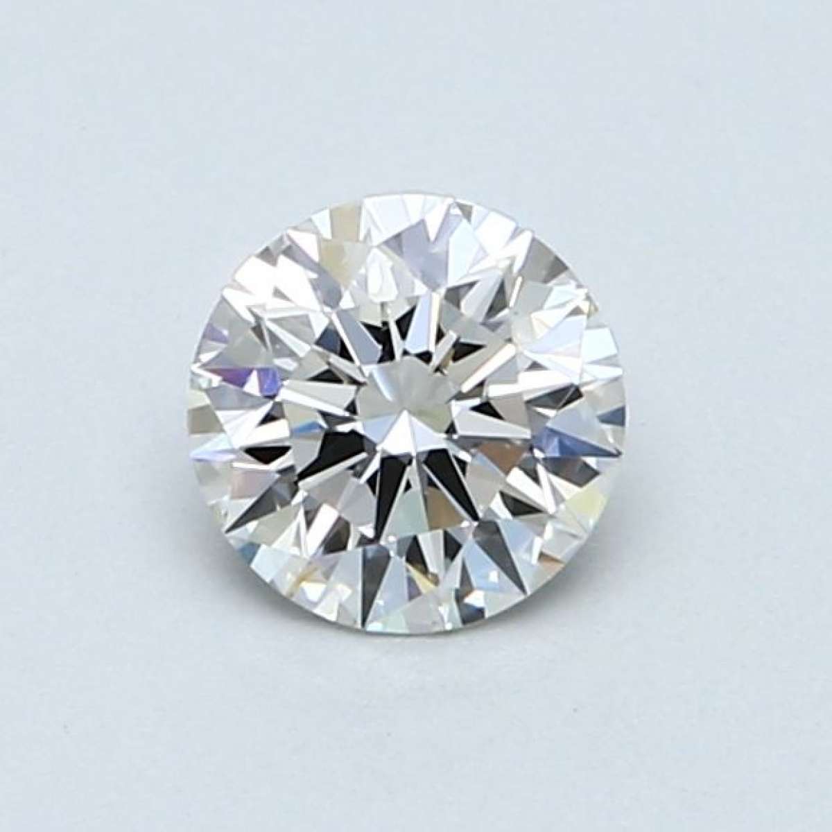 Certified Diamond GIA Carats 0.65 Color H Clarity VVS2  EX  EX  EX Fluorescence FNT Brown No Green No Milky No EyeClean 100%