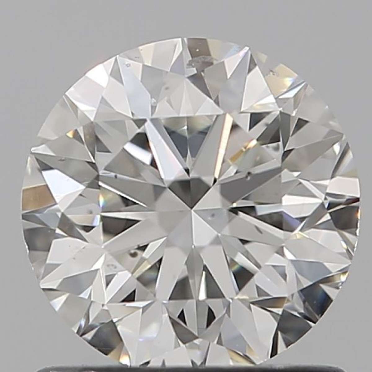 Certified Diamond GIA Carats 1.01 Color H Clarity SI2  VG  EX  EX Fluorescence NON Brown No Green No Milky No EyeClean 100%