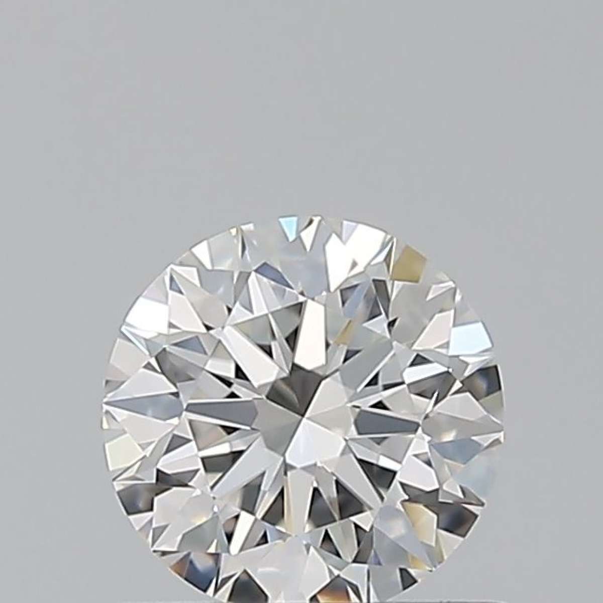 Certified Diamond GIA Carats 0.55 Color F Clarity VVS2  EX  EX  EX Fluorescence NON Brown No Green No Milky No EyeClean 100%