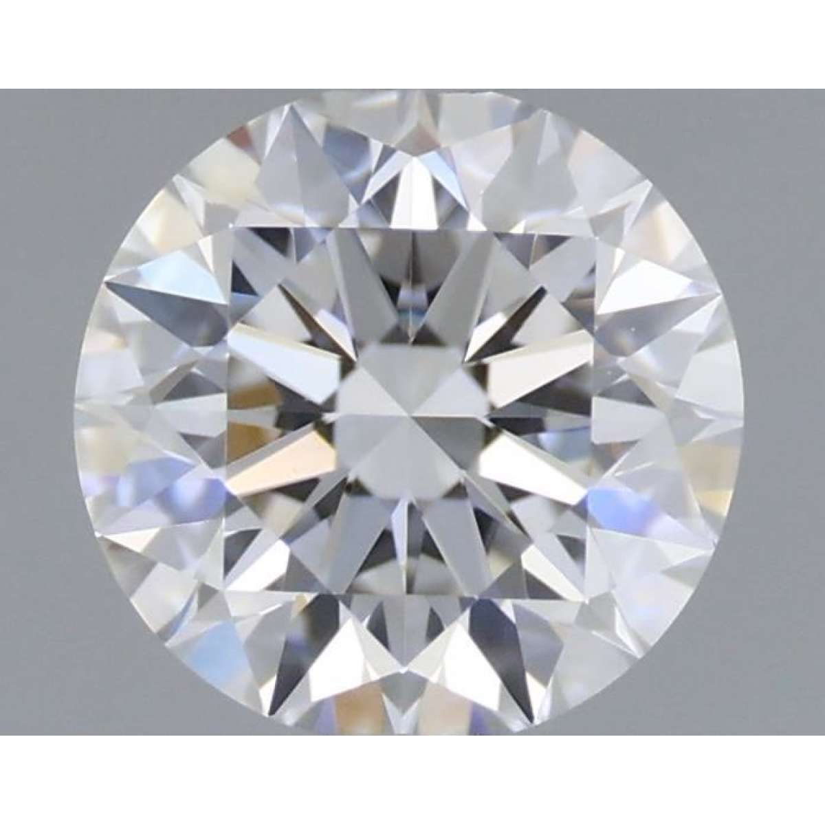 Certified Diamond GIA Carats 0.55 Color F Clarity VVS2  EX  EX  EX Fluorescence NON Brown No Green No Milky No EyeClean 100%