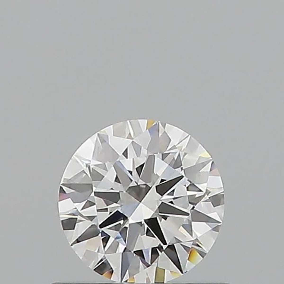 Certified Diamond GIA Carats 0.57 Color D Clarity VVS2  EX  EX  EX Fluorescence NON Brown No Green No Milky No EyeClean 100%