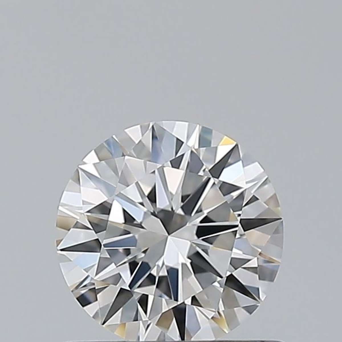 Certified Diamond GIA Carats 0.6 Color F Clarity VVS1  EX  EX  EX Fluorescence NON Brown No Green No Milky No EyeClean 100%