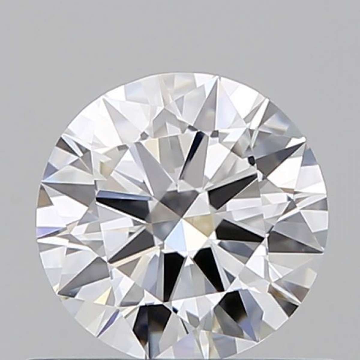 Certified Diamond GIA Carats 0.55 Color D Clarity VVS1  EX  EX  EX Fluorescence FNT Brown No Green No Milky No EyeClean 100%