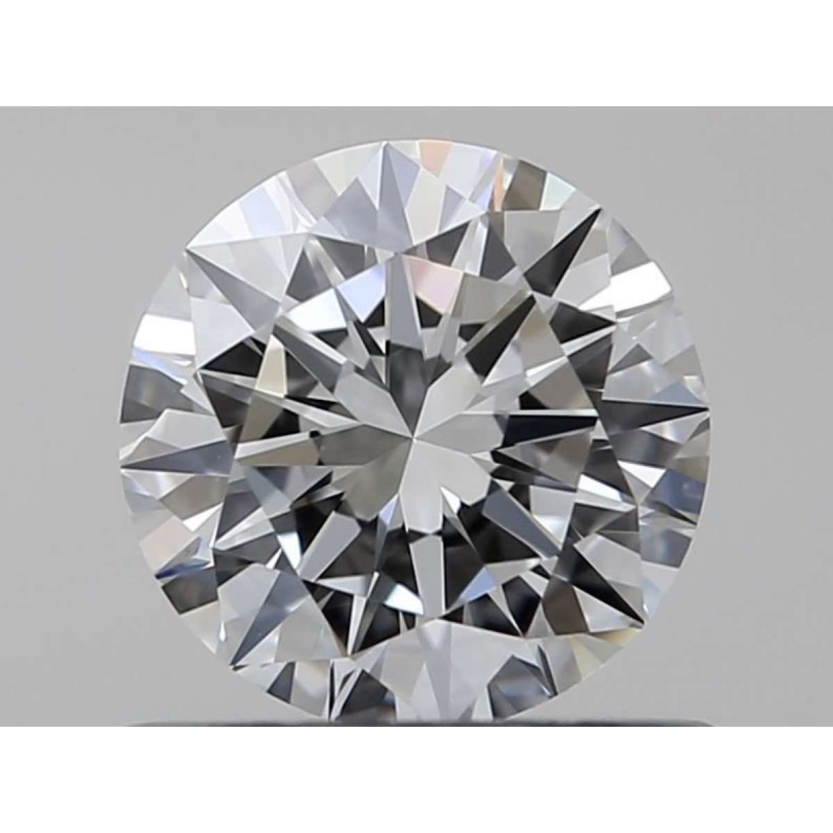 Certified Diamond GIA Carats 0.58 Color F Clarity VVS1  EX  EX  EX Fluorescence FNT Brown No Green No Milky No EyeClean 100%