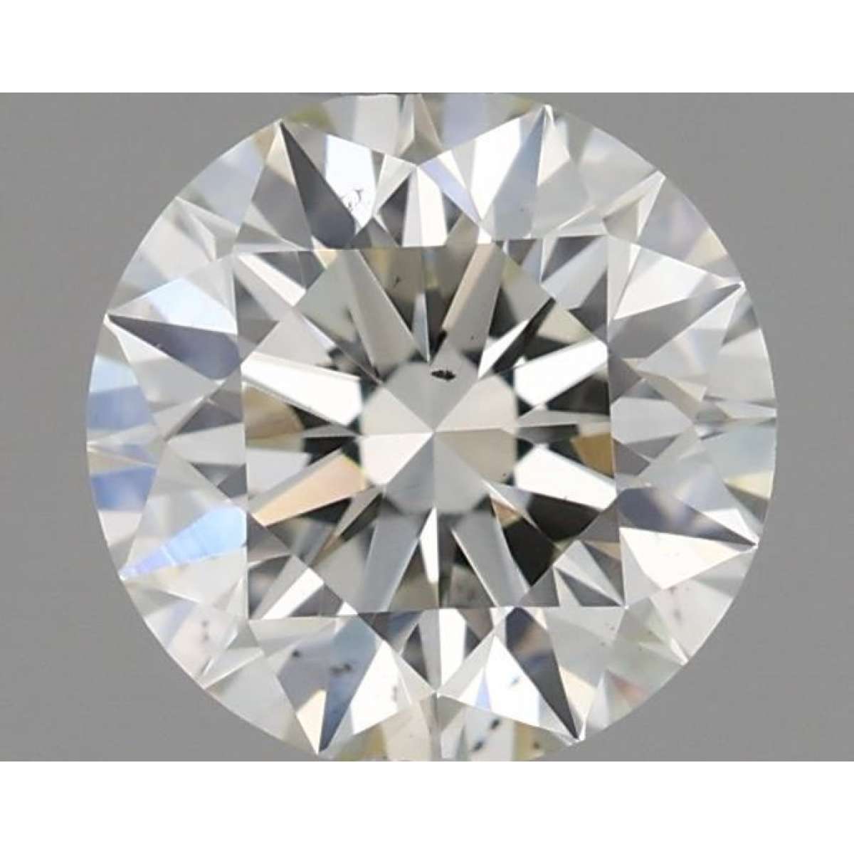 Certified Diamond IGI Carats 0.61 Color H Clarity VS2  EX  EX  EX Fluorescence NON Brown No Green No Milky No EyeClean 100%