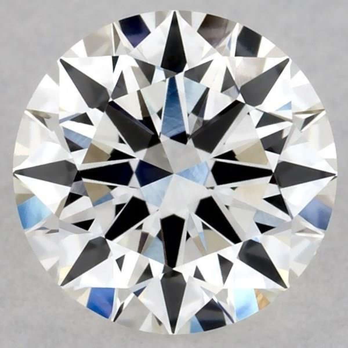 Certified Diamond GIA Carats 0.54 Color F Clarity VVS2  EX  EX  EX Fluorescence FNT Brown No Green No Milky No EyeClean 100%