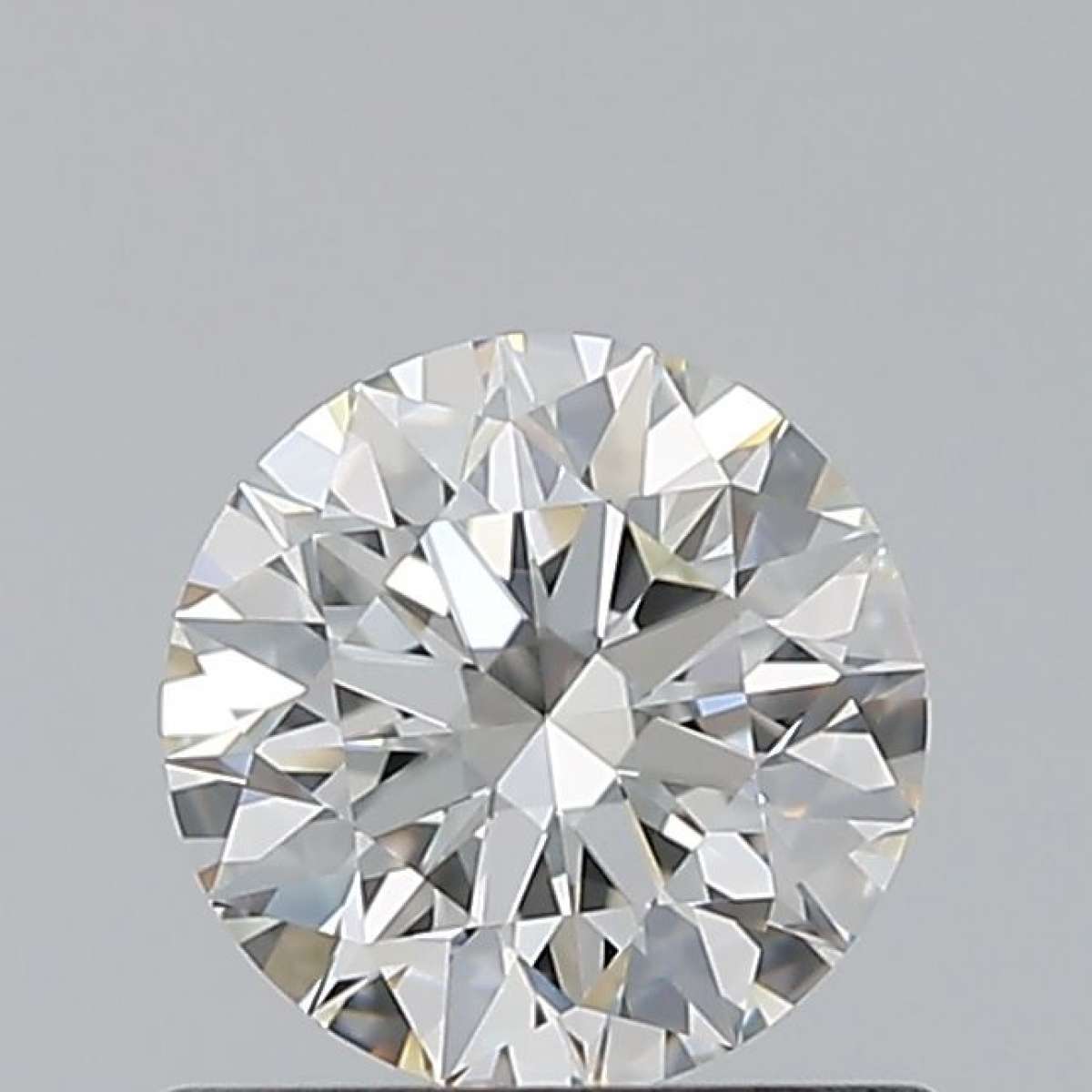 Certified Diamond HRD Carats 0.58 Color G Clarity VS1  EX  EX  EX Fluorescence FNT Brown No Green No Milky No EyeClean 100%