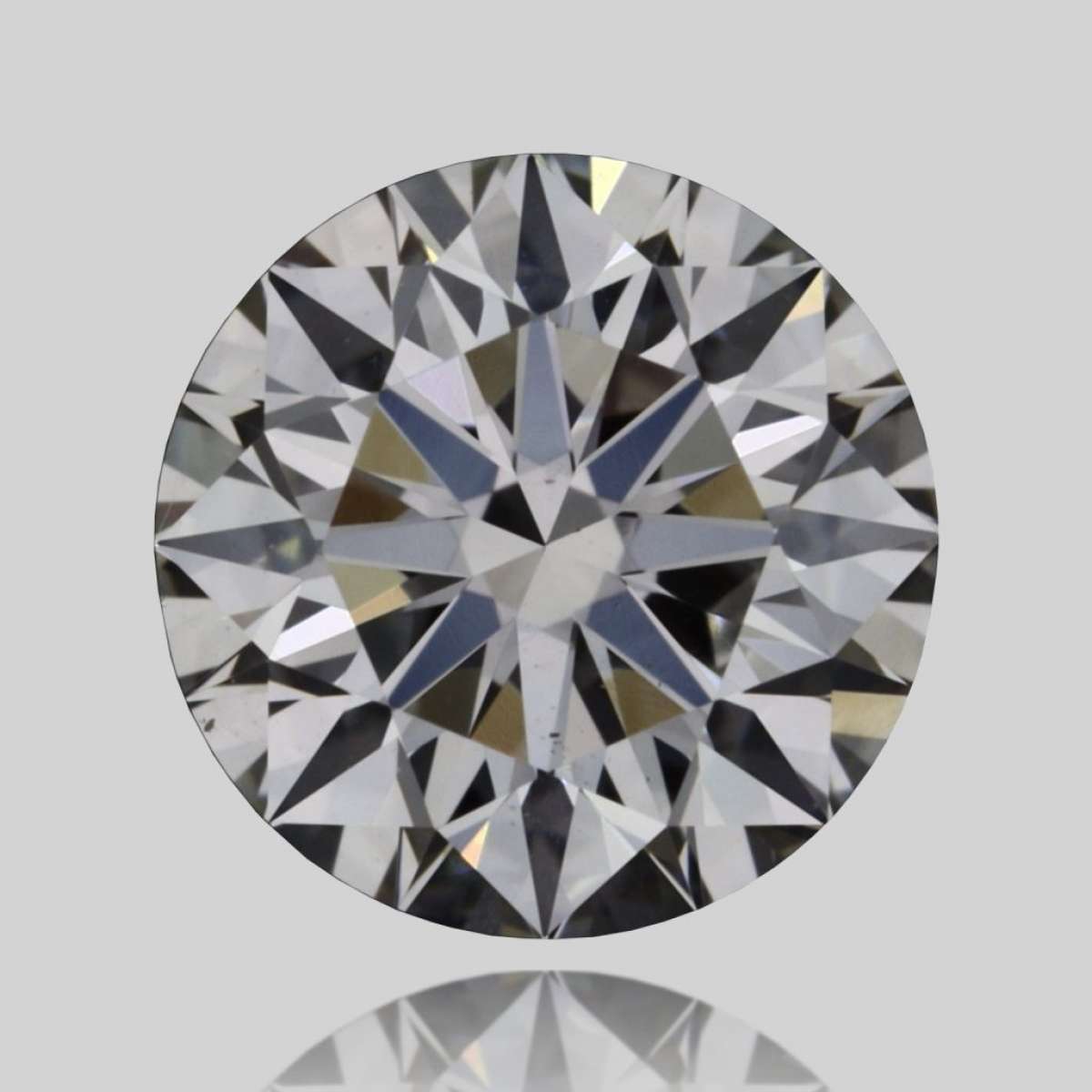 Certified Diamond GIA Carats 0.52 Color F Clarity VS2  EX  EX  EX Fluorescence FNT Brown No Green No Milky No EyeClean 100%