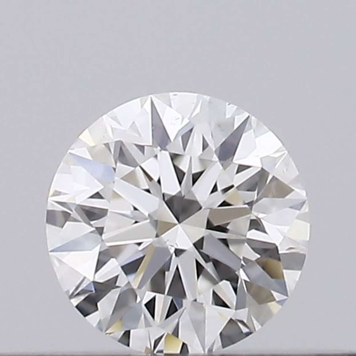 Certified Diamond GIA Carats 0.18 Color F Clarity VS1  EX  EX  EX Fluorescence FNT Brown No Green No Milky No EyeClean 100%