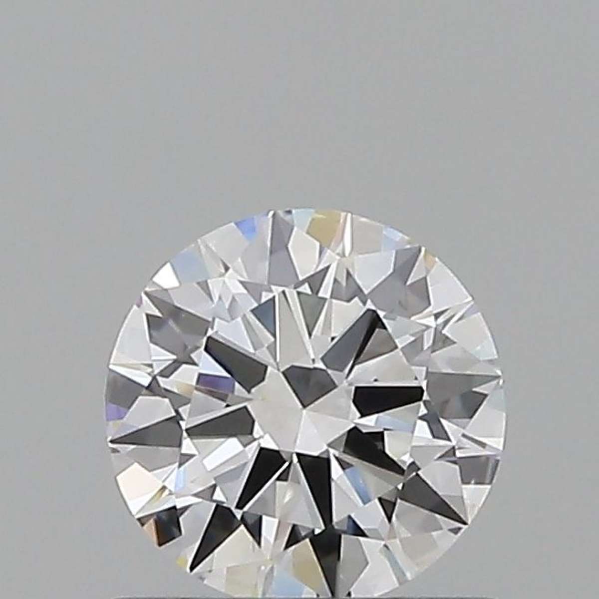 Certified Diamond GIA Carats 0.6 Color F Clarity VVS1  EX  EX  EX Fluorescence FNT Brown No Milky No EyeClean 100%