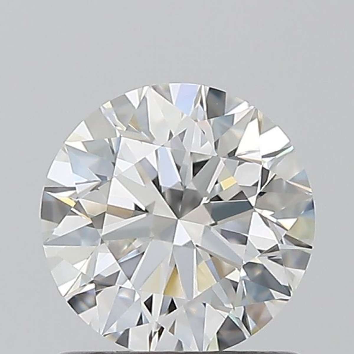 Certified Diamond GIA Carats 0.95 Color F Clarity VVS2  EX  EX  EX Fluorescence FNT Brown No Green No Milky No EyeClean 100%