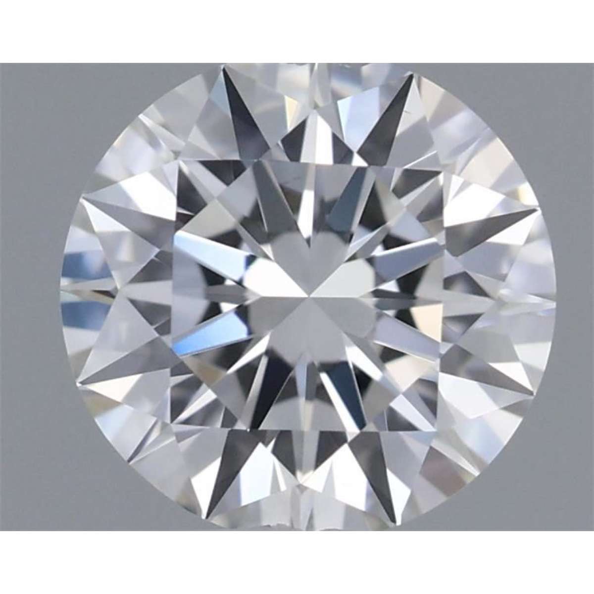 Certified Diamond GIA Carats 0.55 Color F Clarity VVS2  EX  EX  EX Fluorescence NON Brown No Green No Milky No EyeClean 100%