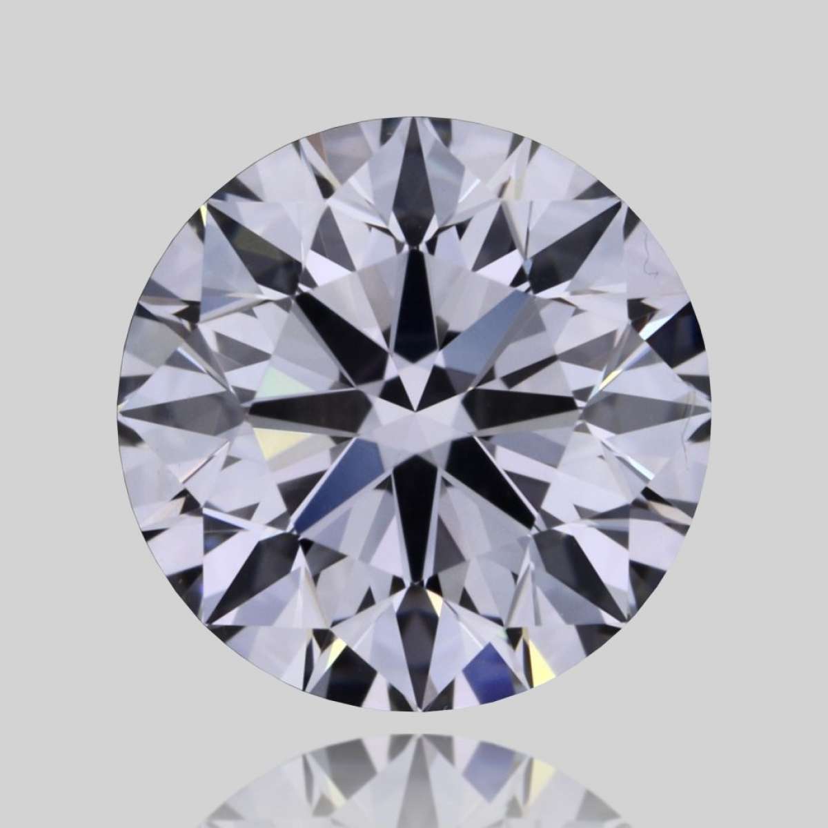 Certified Diamond GIA Carats 0.63 Color F Clarity VVS2  EX  EX  EX Fluorescence NON Brown No Green No Milky No EyeClean 100%