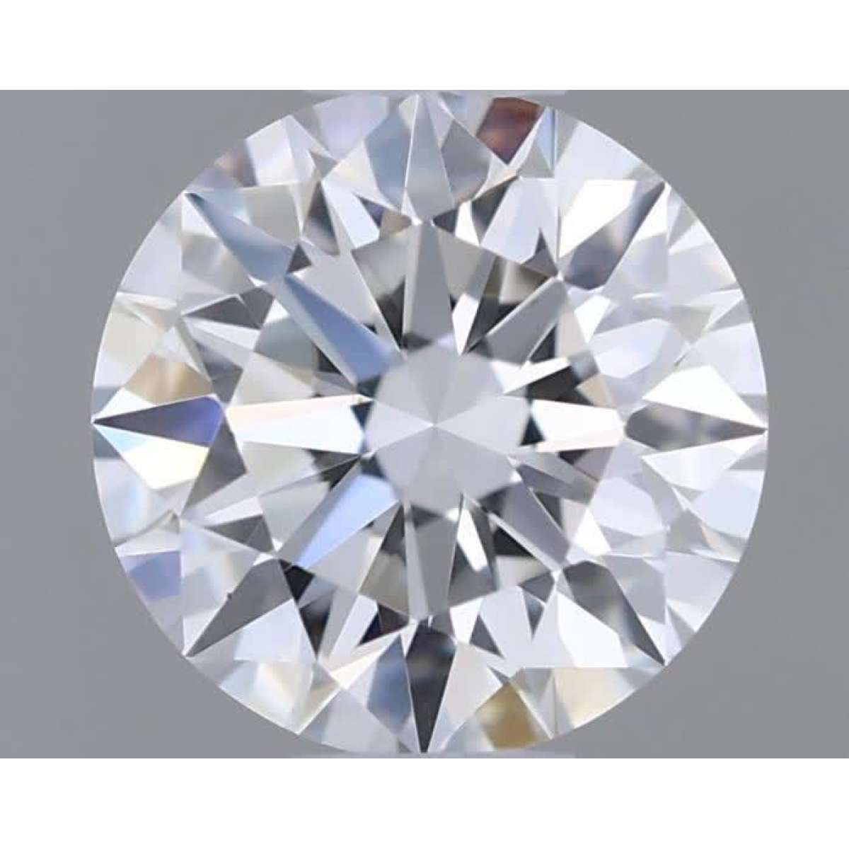 Certified Diamond GIA Carats 0.42 Color F Clarity VVS1  EX  EX  EX Fluorescence FNT Brown No Green No Milky No EyeClean 100%