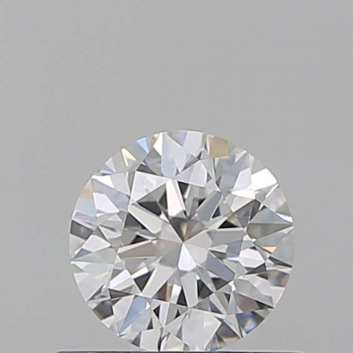 Certified Diamond GIA Carats 0.59 Color E Clarity VVS2  EX  EX  EX Fluorescence FNT Brown No Green No Milky No EyeClean 100%