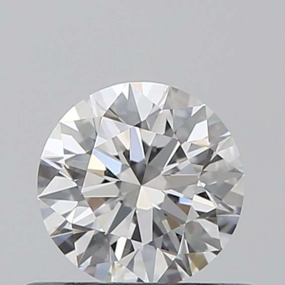 Certified Diamond GIA Carats 0.42 Color F Clarity IF  EX  EX  EX Fluorescence NON Brown No Green No Milky No EyeClean 100%