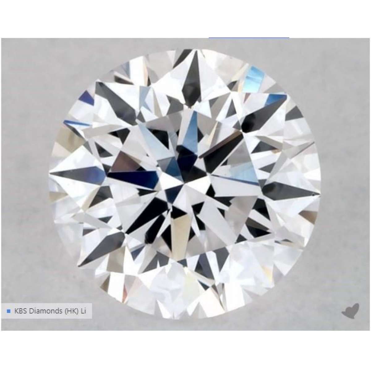 Certified Diamond GIA Carats 0.5 Color E Clarity VS1  EX  EX  VG Fluorescence NON Brown No Green No Milky No EyeClean 100%