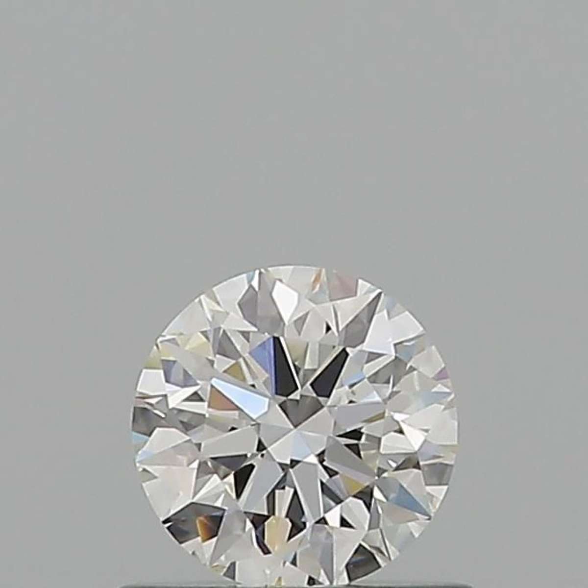 Certified Diamond GIA Carats 0.6 Color H Clarity VVS2  EX  EX  EX Fluorescence NON Brown No Milky No EyeClean 100%