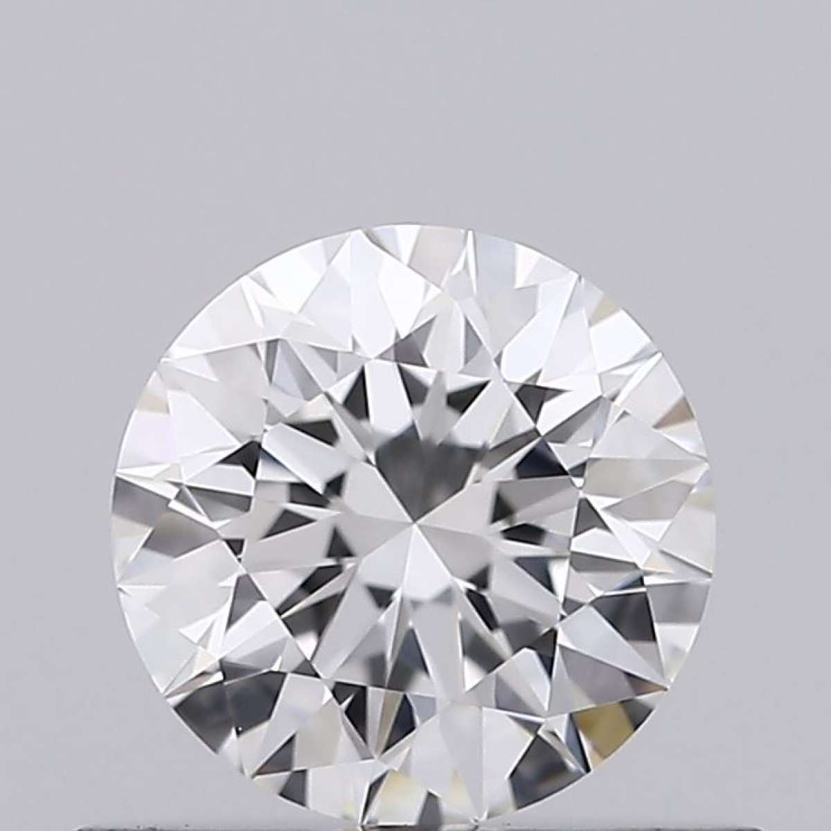 Certified Diamond GIA Carats 0.42 Color F Clarity VVS2  EX  EX  EX Fluorescence NON Brown No Green No Milky No EyeClean 100%