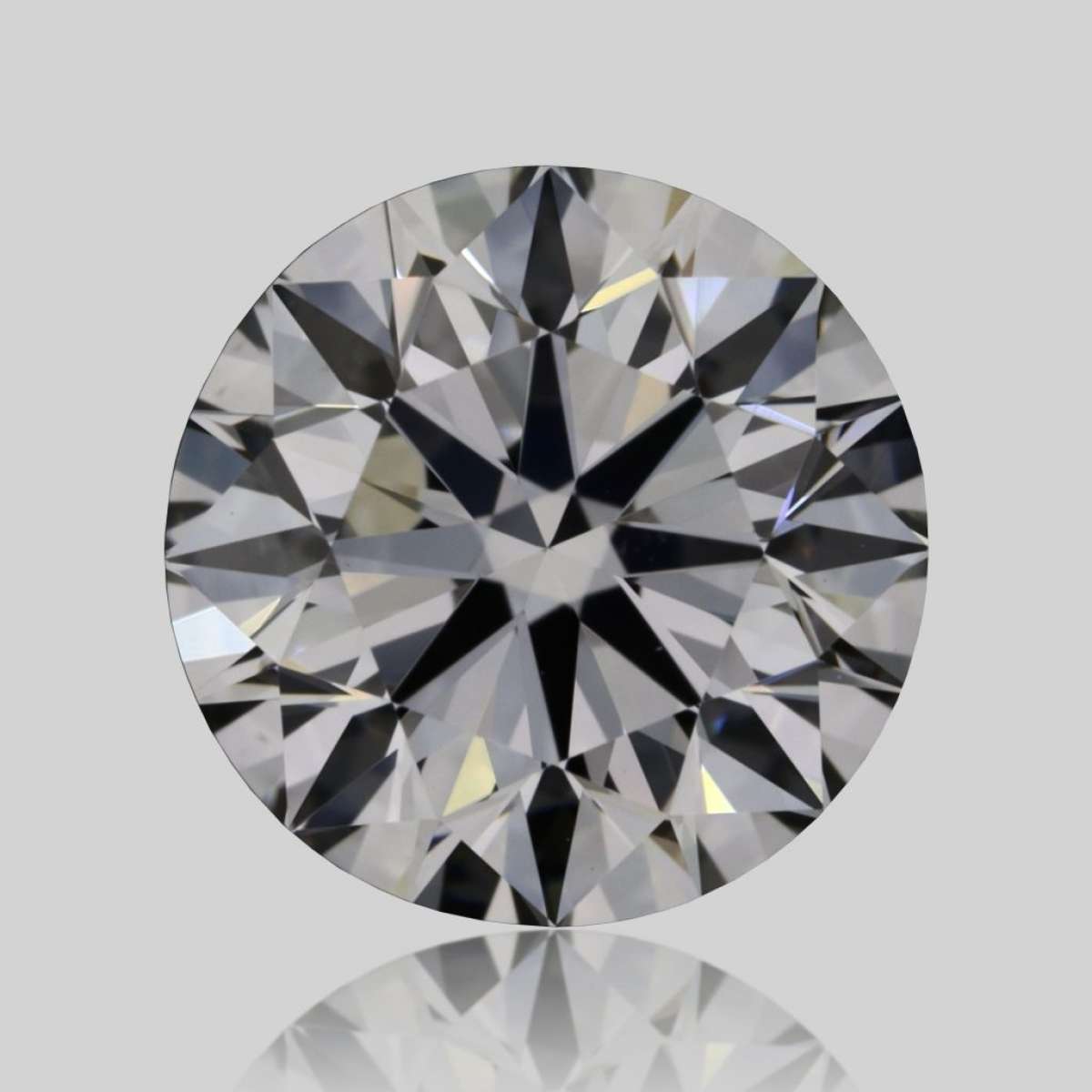 Certified Diamond GIA Carats 1.01 Color F Clarity VS2  EX  EX  EX Fluorescence NON Brown No Green No Milky No EyeClean 100%