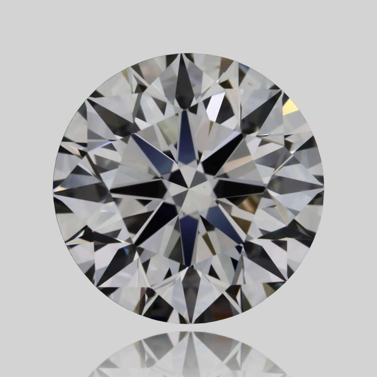 Certified Diamond HRD Carats 1.6 Color H Clarity VVS2  EX  EX  EX Fluorescence NON Brown No Green No Milky No EyeClean 100%