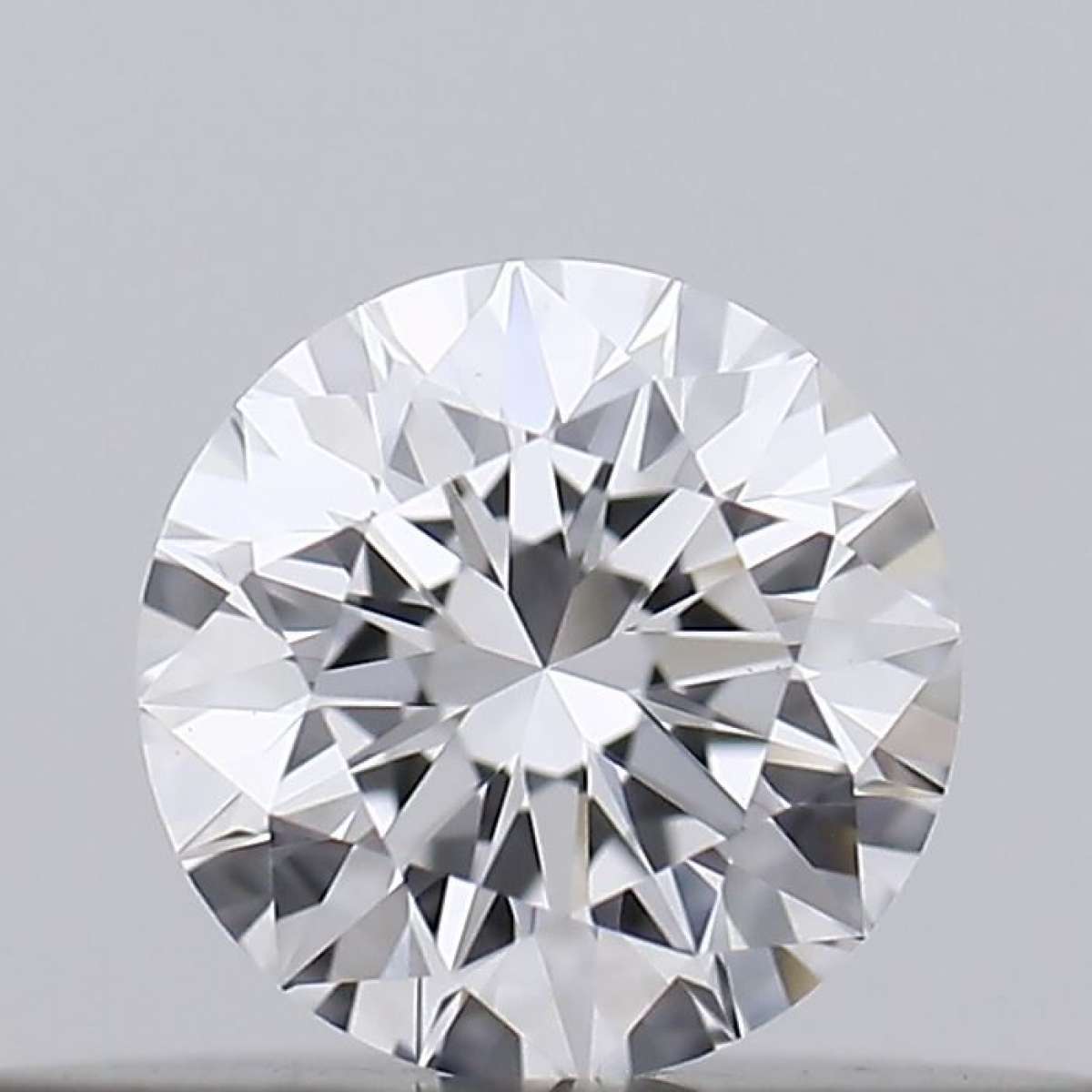 Certified Diamond GIA Carats 0.19 Color D Clarity VVS2  EX  EX  EX Fluorescence NON Brown No Green No Milky No EyeClean 100%