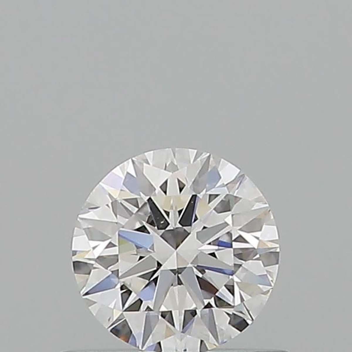 Certified Diamond GIA Carats 0.6 Color D Clarity VS2  EX  EX  EX Fluorescence FNT Brown No Green No Milky No EyeClean 100%