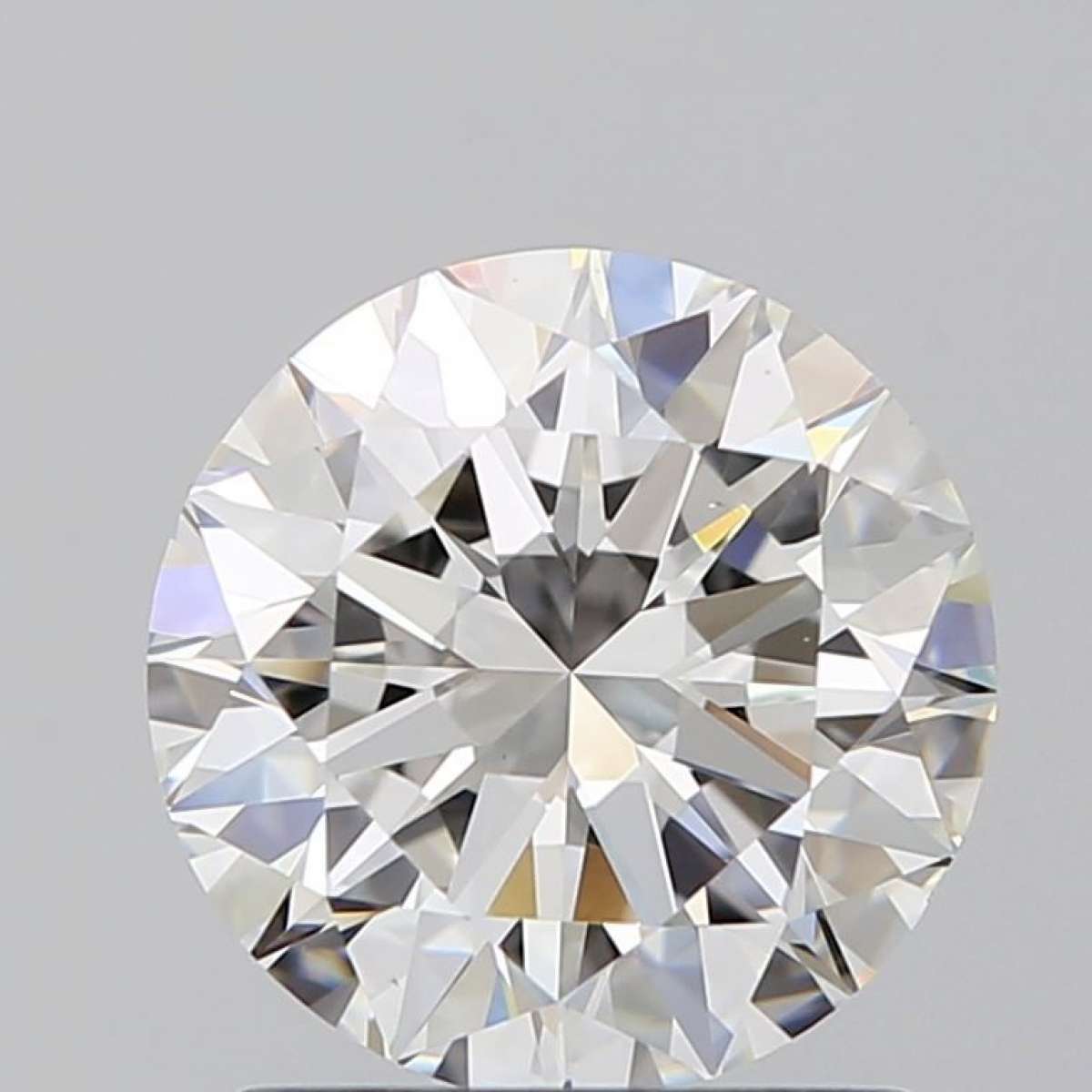 Certified Diamond GIA Carats 1.5 Color F Clarity VVS2  EX  EX  EX Fluorescence NON Brown No Green No Milky No EyeClean 100%