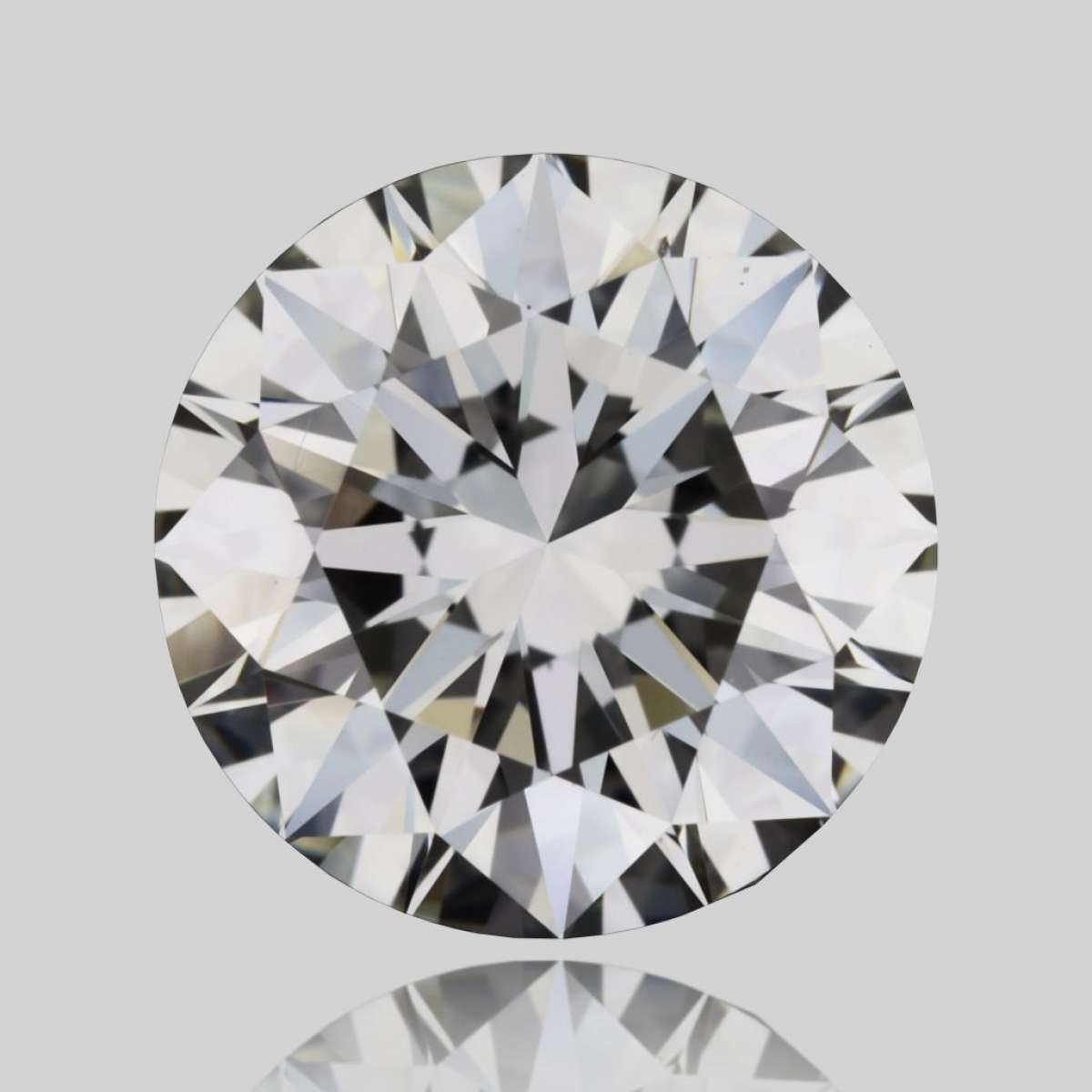 Certified Diamond HRD Carats 1.55 Color H Clarity VVS2  EX  EX  EX Fluorescence NON Brown No Green No Milky No EyeClean 100%